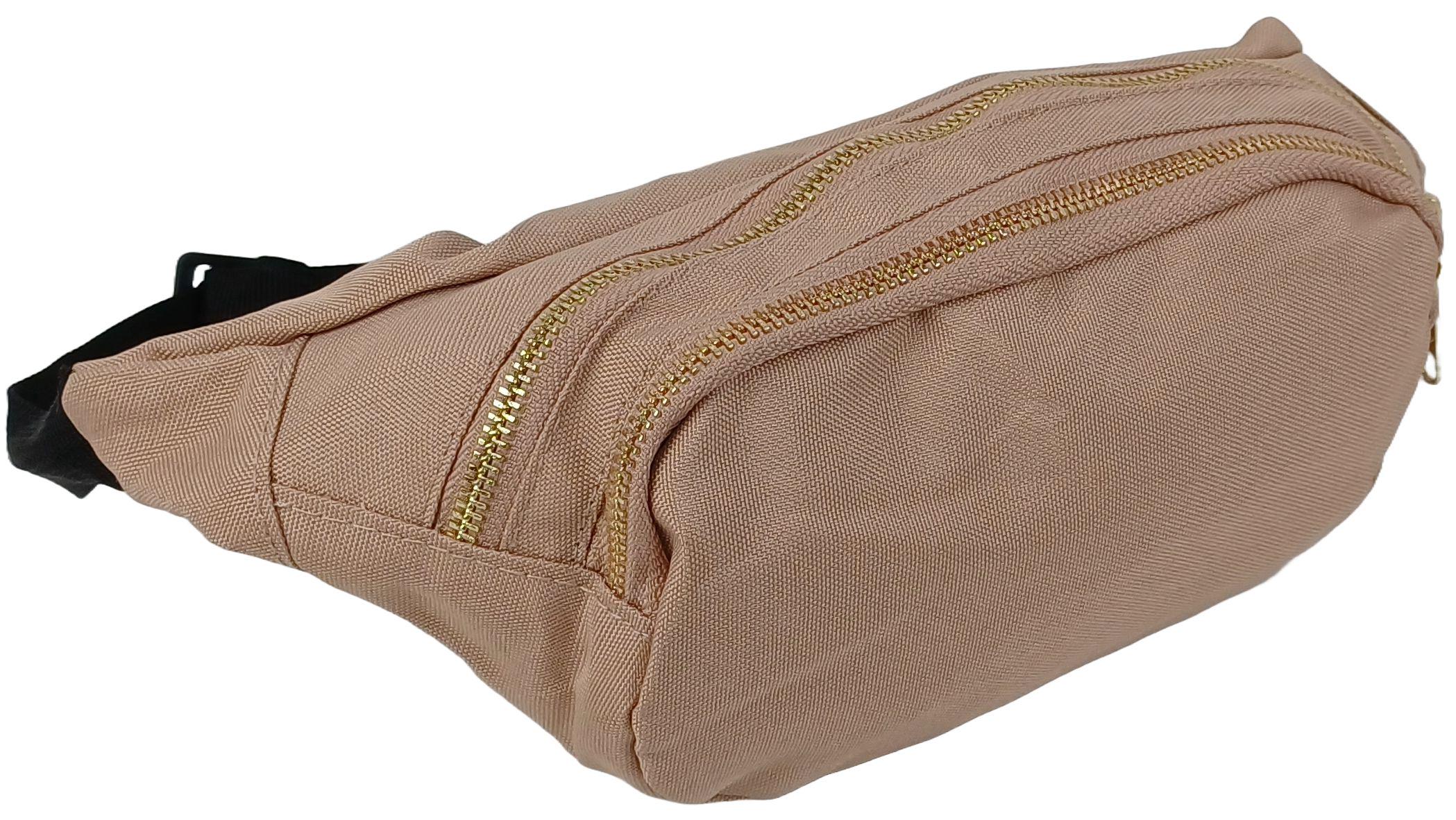 Сумка на пояс LS жіноча Пудровий (4061461704537) - фото 2 Сумка на пояс LS жіноча Пудровий (4061461704537) - фото 2