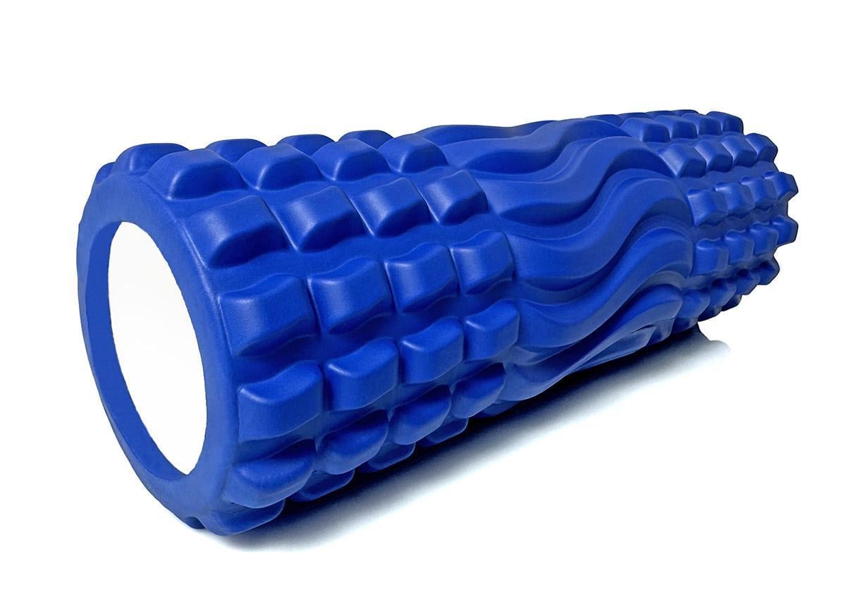 Масажний ролик EasyFit Wavyspines 33 см Синій (EF-3701-Bl) Масажний ролик EasyFit Wavyspines 33 см Синій (EF-3701-Bl)