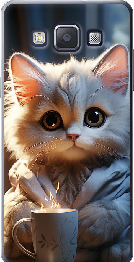Чехол на Samsung Galaxy A5 A500H White cat (5646u-73-42517)