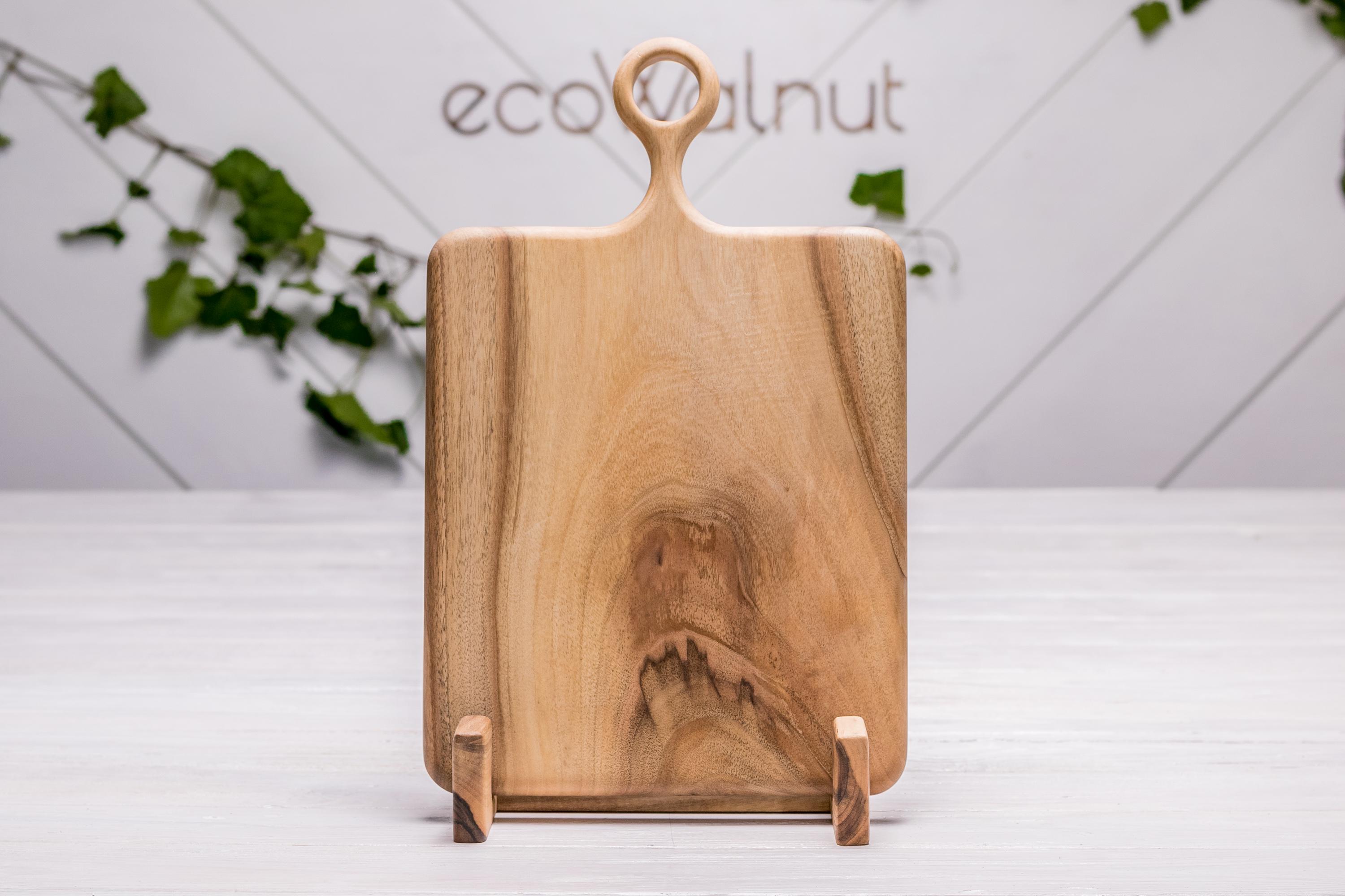 Дошка EcoWalnut Стандарт кухонна горіхова L (EK-19.2) - фото 3