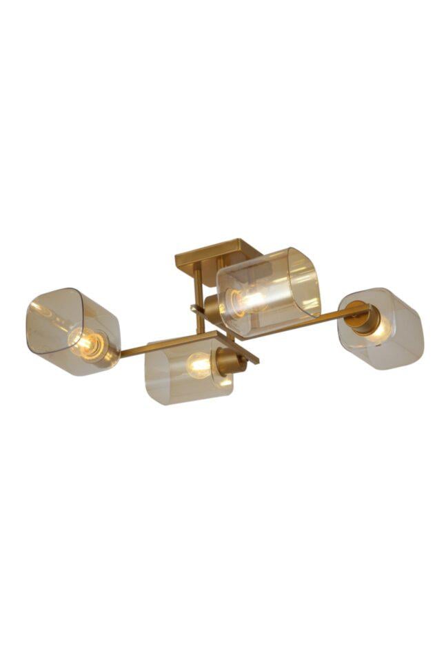 Люстра WunderLicht Om8129 51x19 см Желтый (OM8129-44)