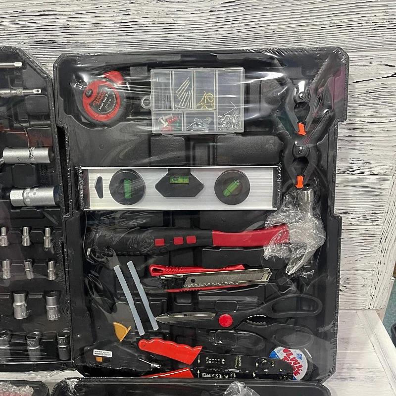 Набор инструментов для дома и авто в чемодане на колесах и ручкой 187 пр. (NM0187) - фото 6