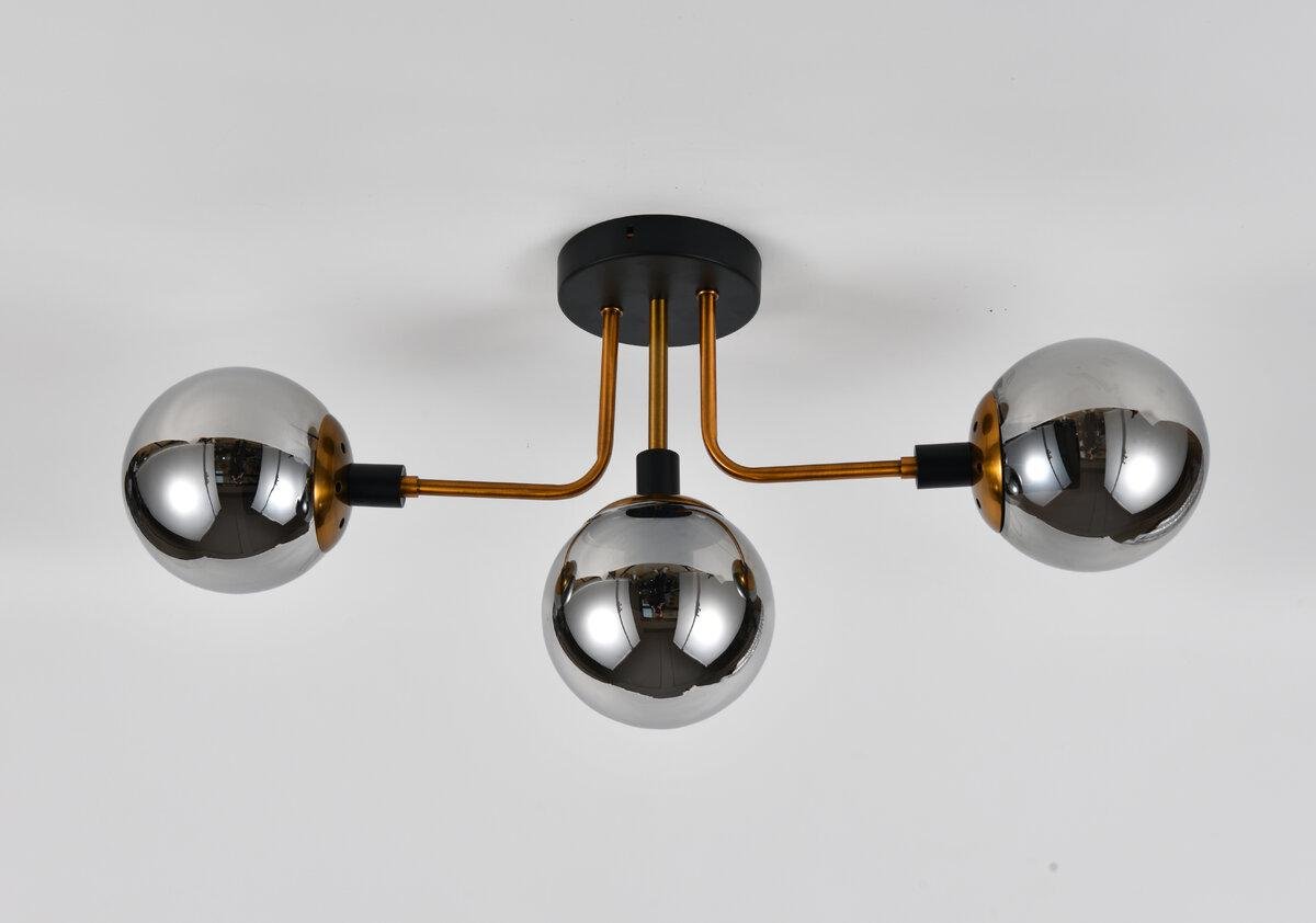 Люстра Sirius DX2101-3 BK/GD (46363) Люстра Sirius DX2101-3 BK/GD (46363)