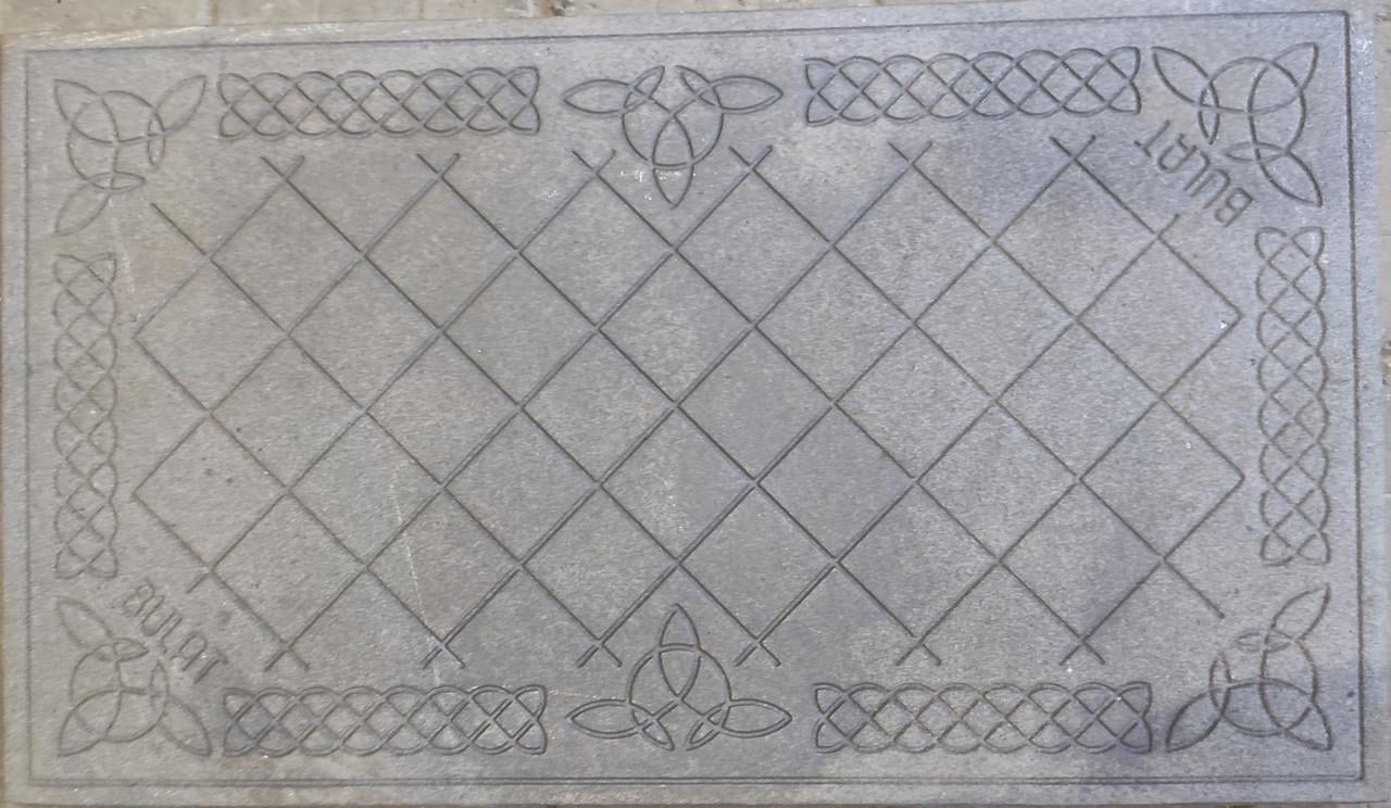 Плита чавунна пічна з візерунком 410х710 мм - фото 2 Плита чавунна пічна з візерунком 410х710 мм - фото 2