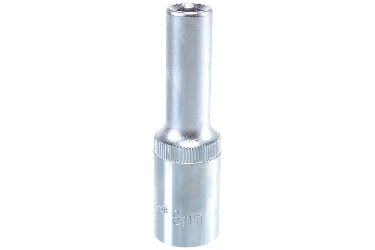 Головка накидная Jonnesway удлиненная торцевая 6-гранная 1/2" 8 мм (21952)