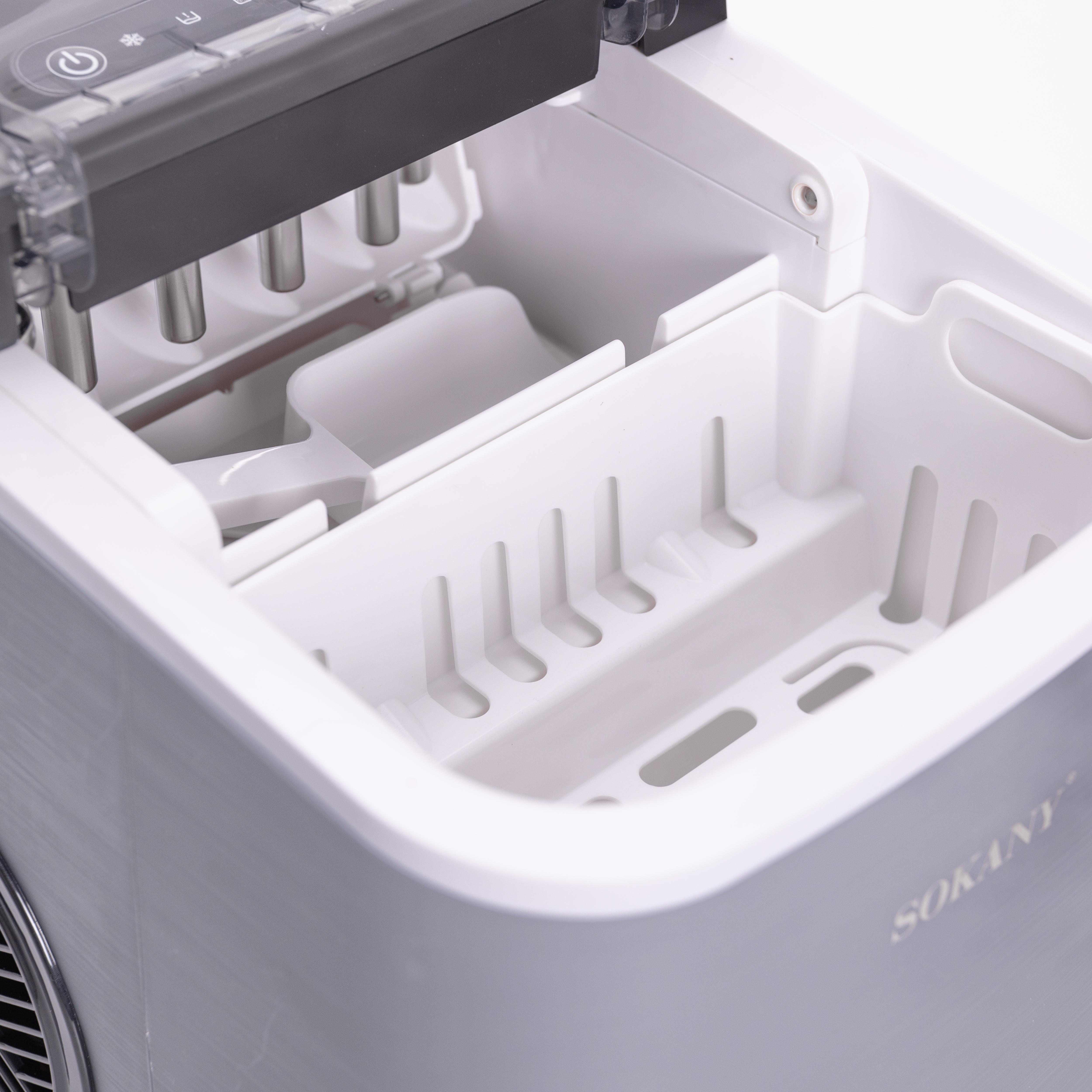 Льдогенератор Sokany SK-03038 із пластиковим корпусом 112 Вт Чорний (147-107-SK-03038) - фото 9