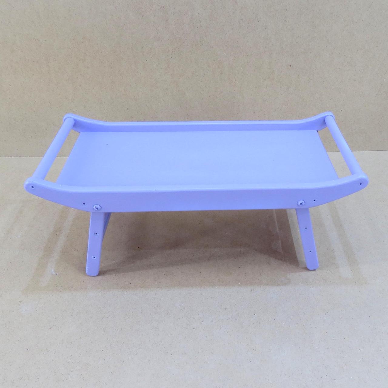 Столик-поднос для завтрака из дерева Айова Флокс (СТП-001255) - фото 3