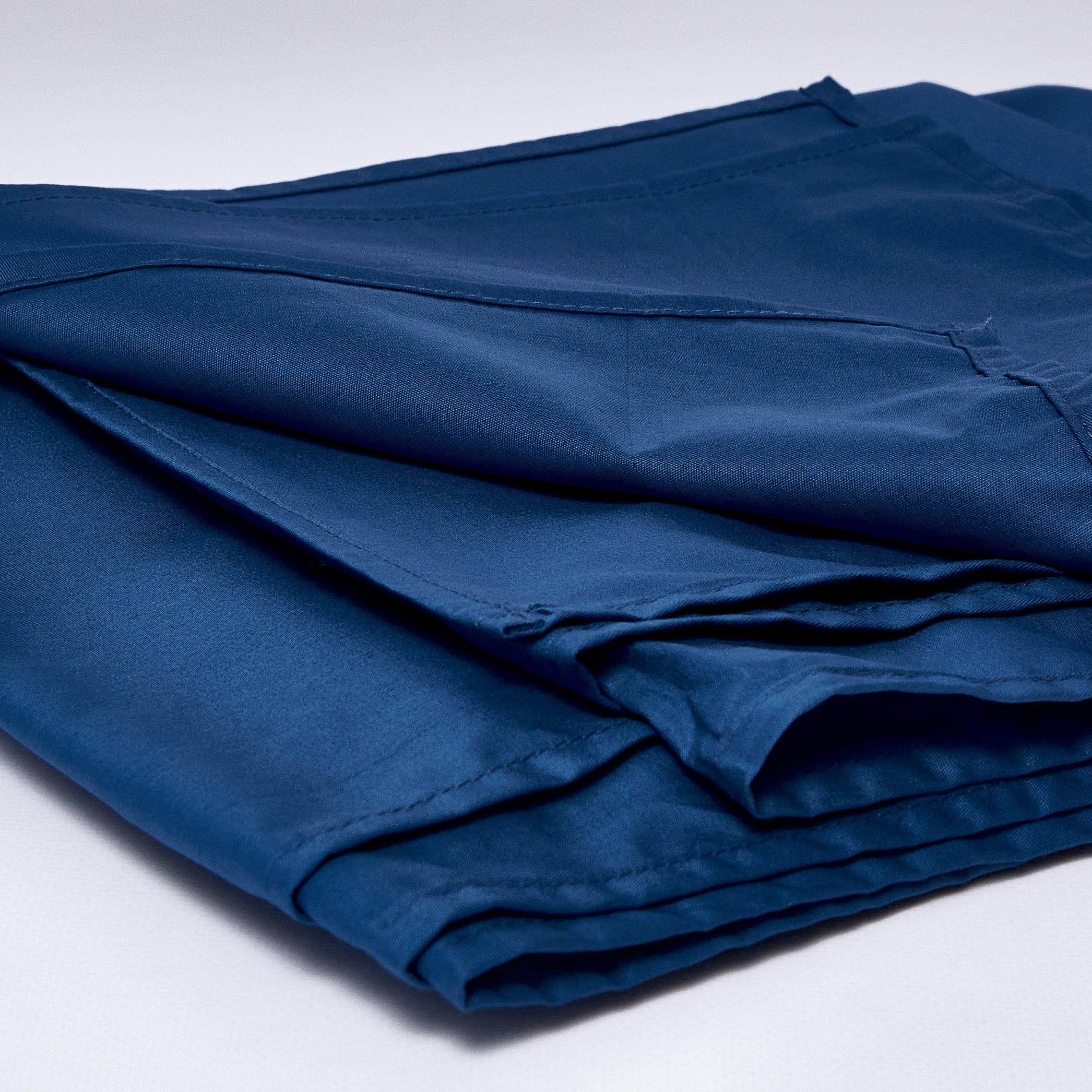 Простынь Moon&Star Deep Blue Satin Premium Gold Lux 200х220 см (MS-860000233) - фото 2 Простынь Moon&Star Deep Blue Satin Premium Gold Lux 200х220 см (MS-860000233) - фото 2