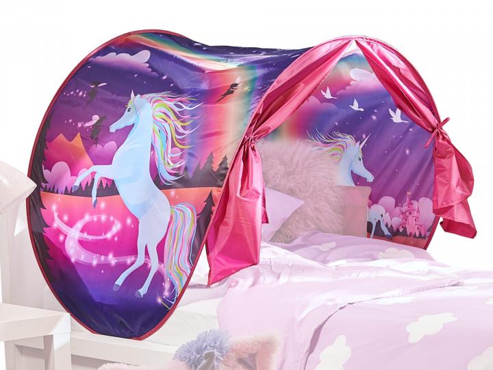 Палатка раскладная на детскую кровать Dream Tents Unicorn Fantasy Розовый (63797980)
