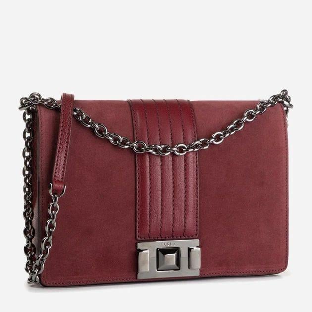 Сумка кросс-боди женская кожаная Furla Mimi' S Crossbody 1033477 Бордовый (800070073746) Сумка кросс-боди женская кожаная Furla Mimi' S Crossbody 1033477 Бордовый (800070073746)
