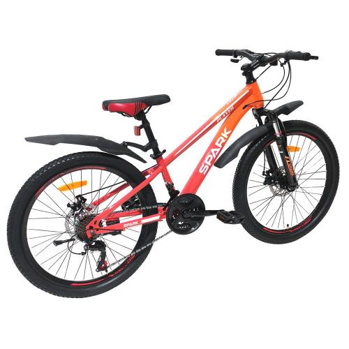 Велосипед Spark PLAYER колеса 24"/сталева рама 11" Помаранчево-рожевий (26351978) - фото 4 Велосипед Spark PLAYER колеса 24"/сталева рама 11" Помаранчево-рожевий (26351978) - фото 4