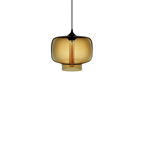 Подвес LOFT GLASS AMBER D23/H23