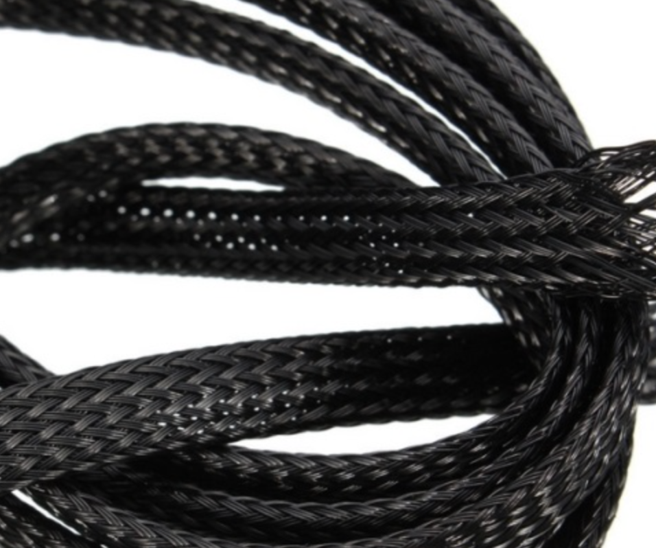 Кабельная оплетка PET-012-BK-100 из износостойкого полиэстера бухта 12 мм 100 м Черный (000049988) Кабельная оплетка PET-012-BK-100 из износостойкого полиэстера бухта 12 мм 100 м Черный (000049988)