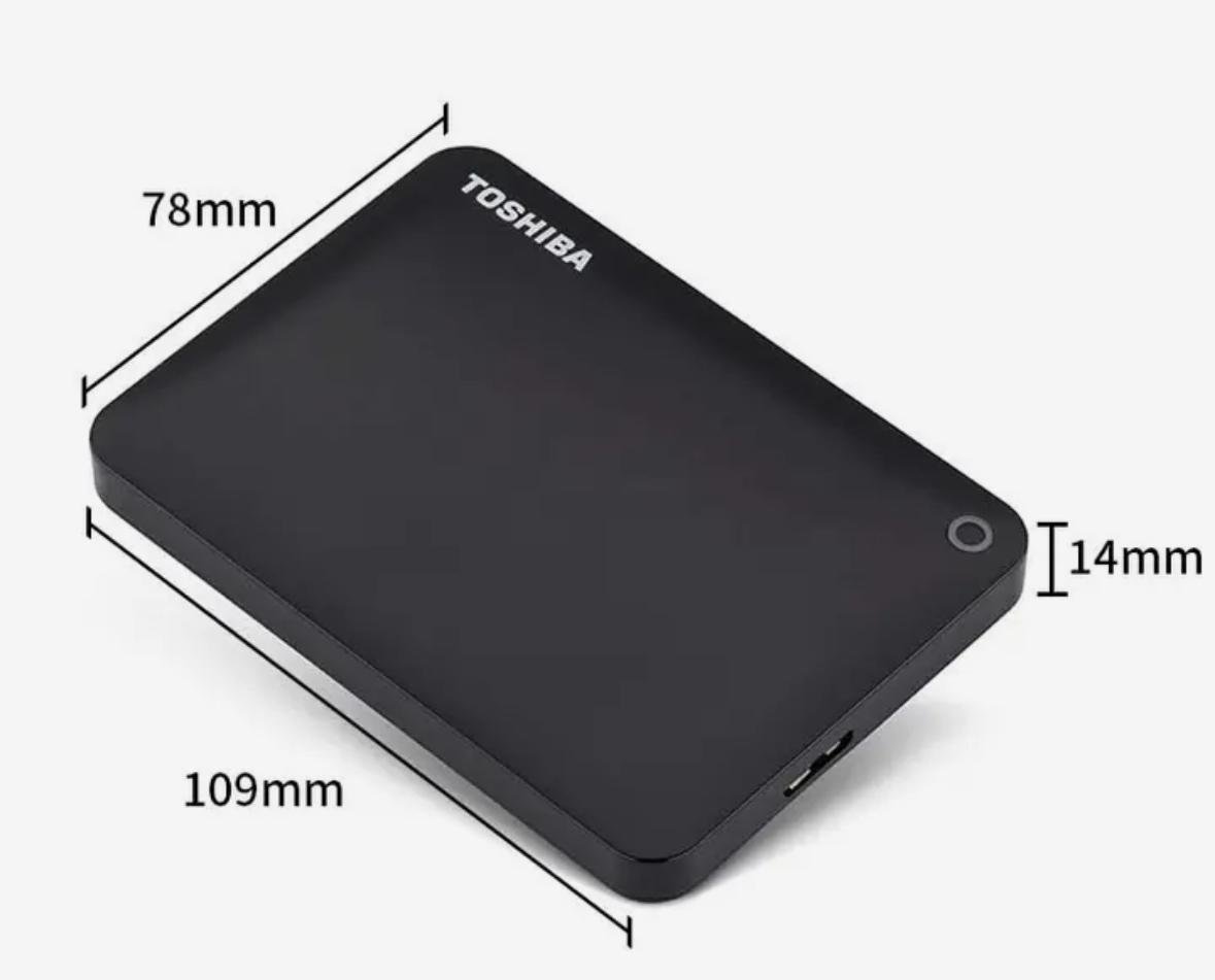 Жесткий диск TOSHIBA Canvio A3 500GB USB 3.0 HDD Black и защитный кейс ПК Windows Mac OS Android 500 гигабайт - фото 6 Жесткий диск TOSHIBA Canvio A3 500GB USB 3.0 HDD Black и защитный кейс ПК Windows Mac OS Android 500 гигабайт - фото 6