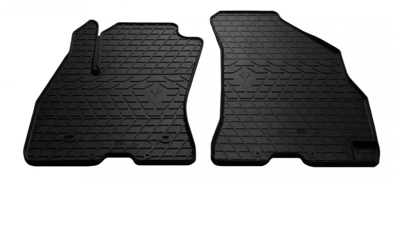 Автоковрики в салон резиновые Stingray Fiat Doblo 2010... Opel Combo 2011-2018 2 шт. (1006152)