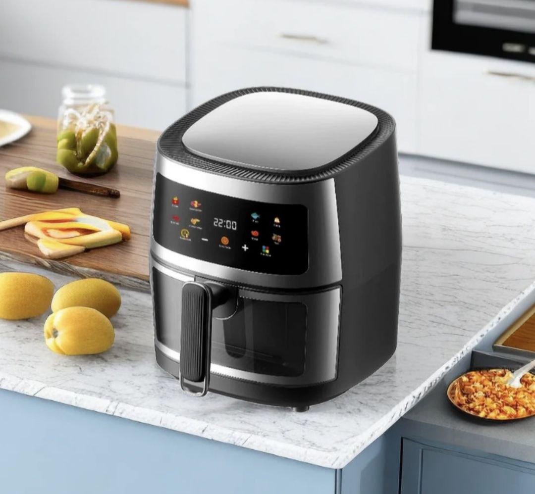 Аерогриль Henschll HS-012 з чашою 8 л 3200 Вт (HS-012) - фото 3 Аерогриль Henschll HS-012 з чашою 8 л 3200 Вт (HS-012) - фото 3