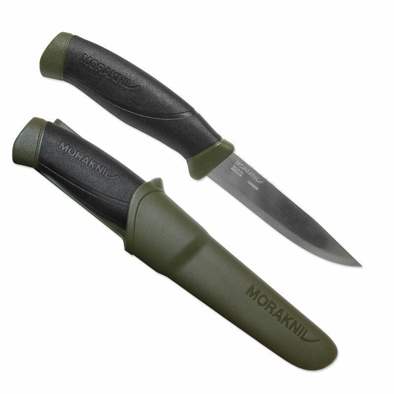 Нож туристический Morakniv Companion Heavy Duty MG 58 HRC углеродистая сталь 104 мм с чехлом (2656659893)
