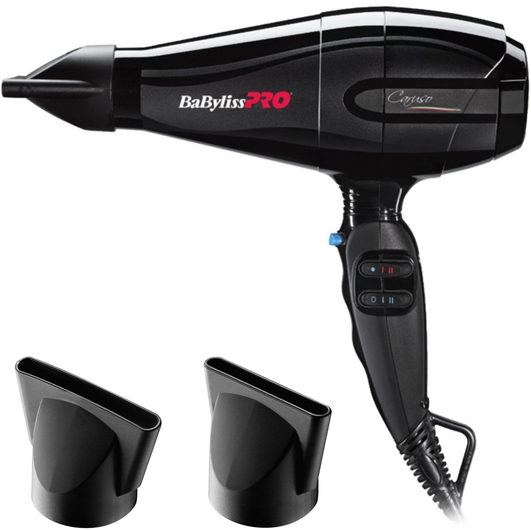 Фен для волос BaByliss PRO BAB6520RE Caruso 2400 Вт Черный (PH00723)