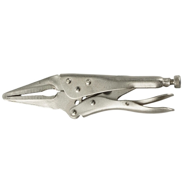 Затискні кліщі-довгогубці з фіксатором WorkMan Long-170 (189)