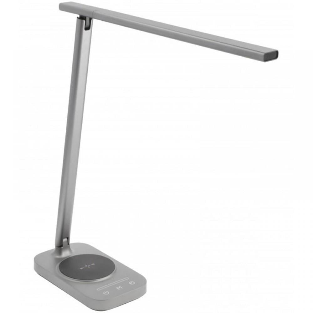 LED-лампа настольная GTV BRESSI CCT индукционная и USB-зарядка 8 Вт 450 Лм Серый (27813639)