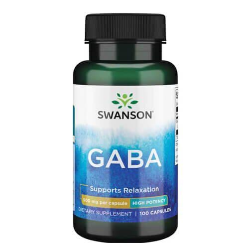 Swanson GABA 500 мг 100 caps (SW872)