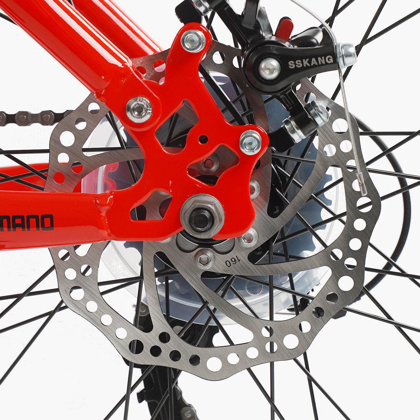 Велосипед горный двухподвесный Corso Rend 27,5" рама 15" Черно-красный - фото 4 Велосипед горный двухподвесный Corso Rend 27,5" рама 15" Черно-красный - фото 4