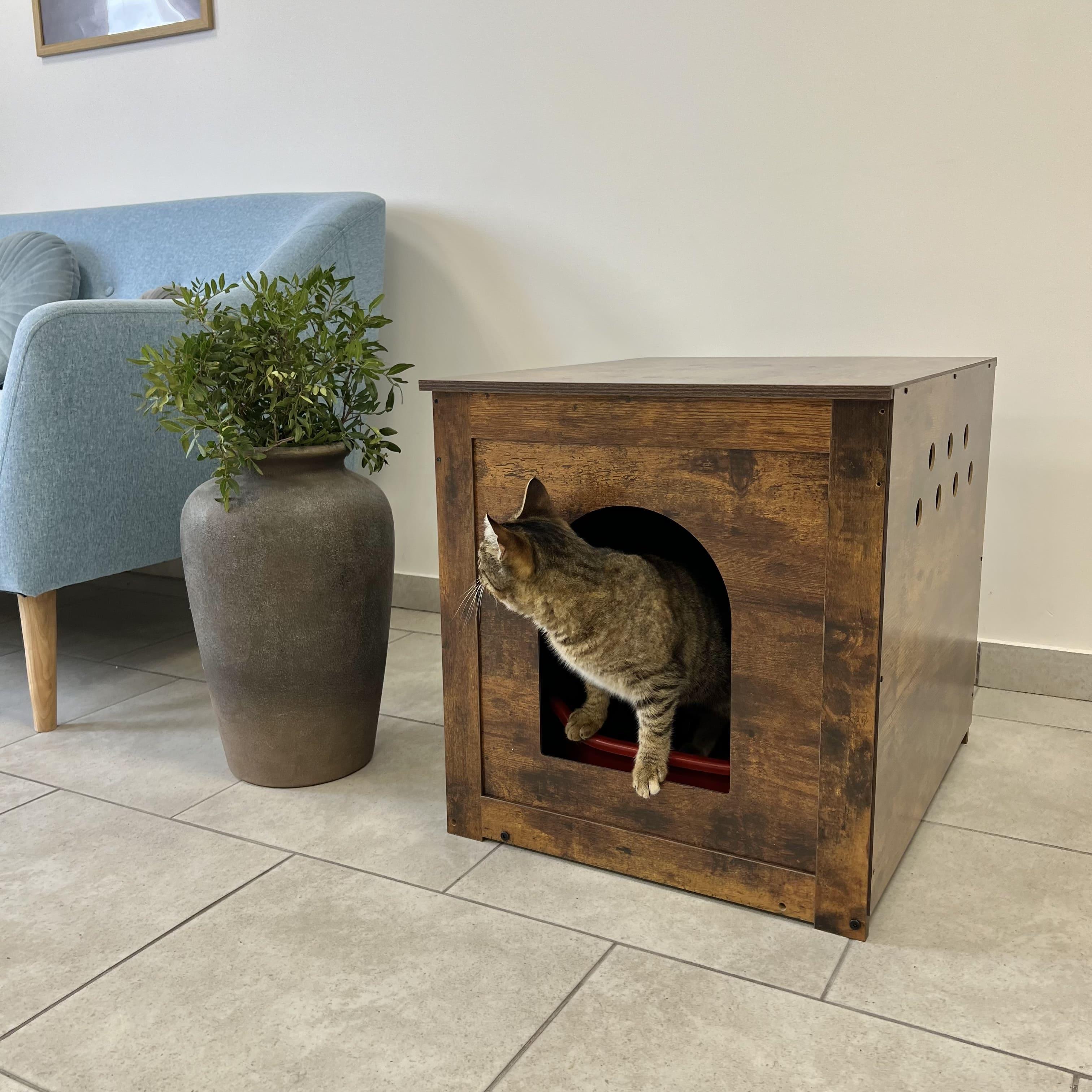 Туалет закритий для тварин Luminaria 60х50х53см (22889030) - фото 4 Туалет закритий для тварин Luminaria 60х50х53см (22889030) - фото 4