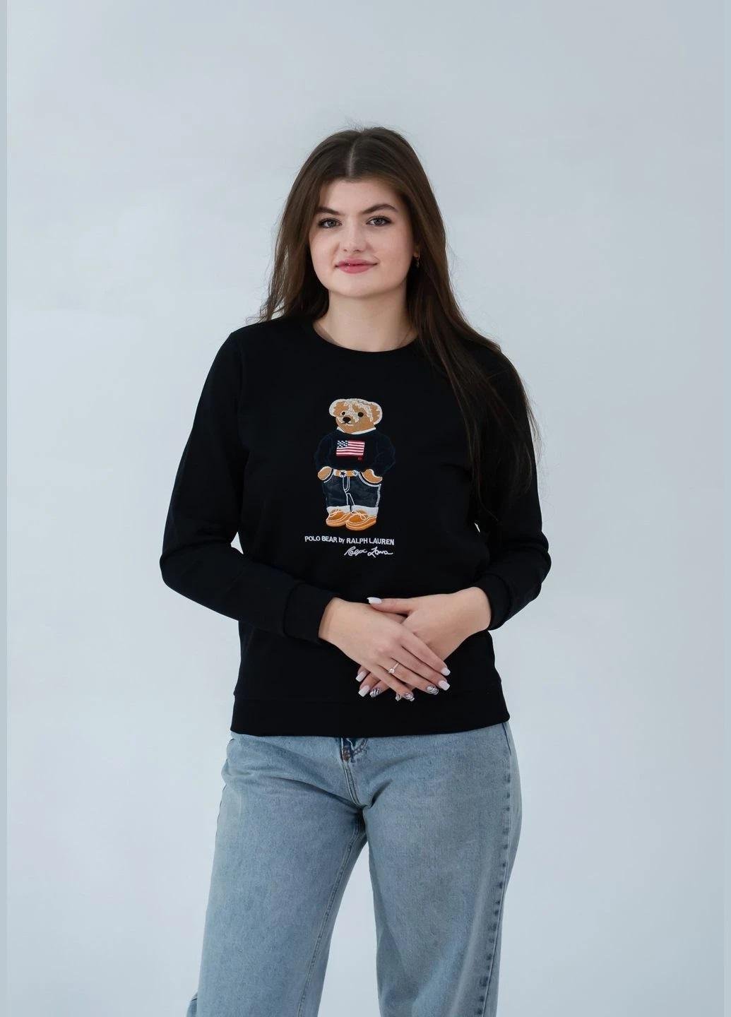 Світшот жіночий Ralph Lauren Polo Bear S-5083BL XL (S-5083BL XL)