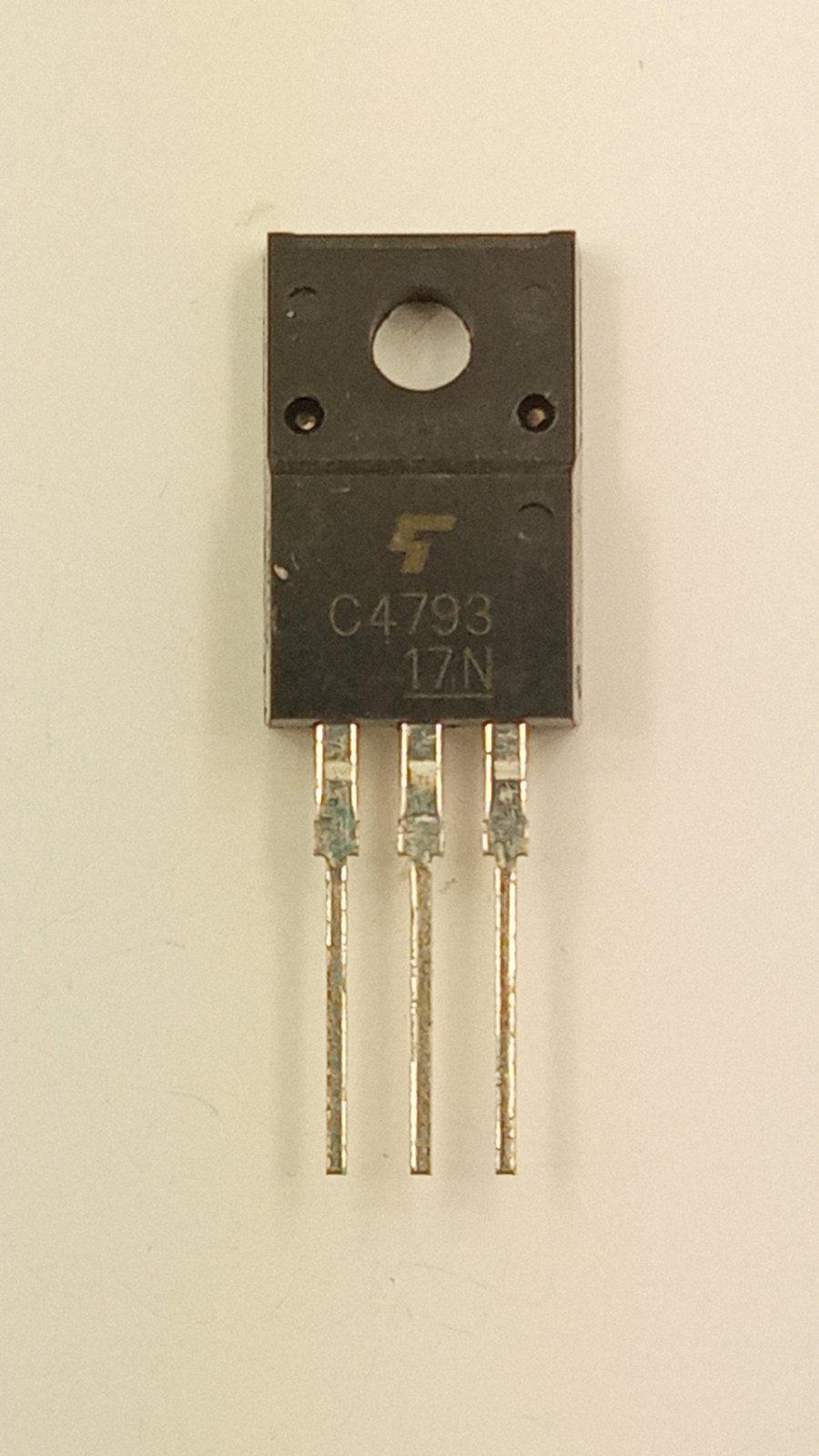 ᐉ Транзистор 2SC4793 npn 230V/1A/2W TO-220FP (28845)