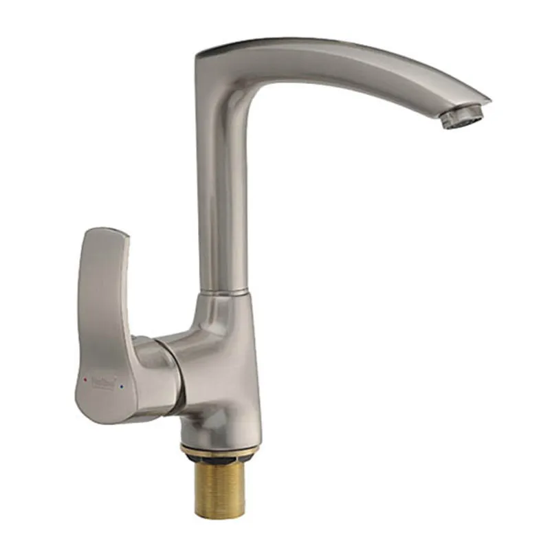 Смеситель для кухни Haiba Focus 018 из латуни нержавеющая сталь (HB0131) Смеситель для кухни Haiba Focus 018 из латуни нержавеющая сталь (HB0131)