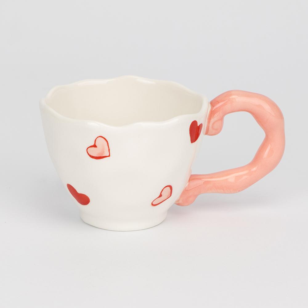 Чашка з блюдцем Романтична історія 150 мл (9295-019) - фото 2 Чашка з блюдцем Романтична історія 150 мл (9295-019) - фото 2