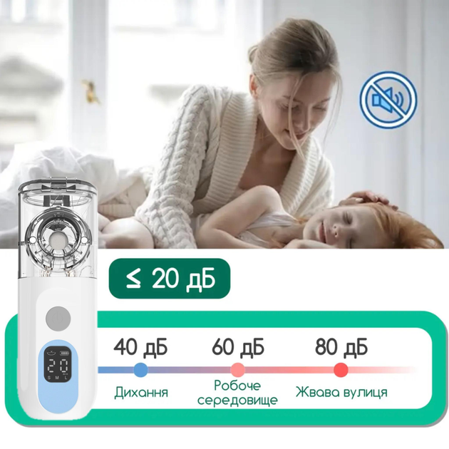 Небулайзер ультразвуковой Swan Baby KS015 Белый (103208448) - фото 5 Небулайзер ультразвуковой Swan Baby KS015 Белый (103208448) - фото 5