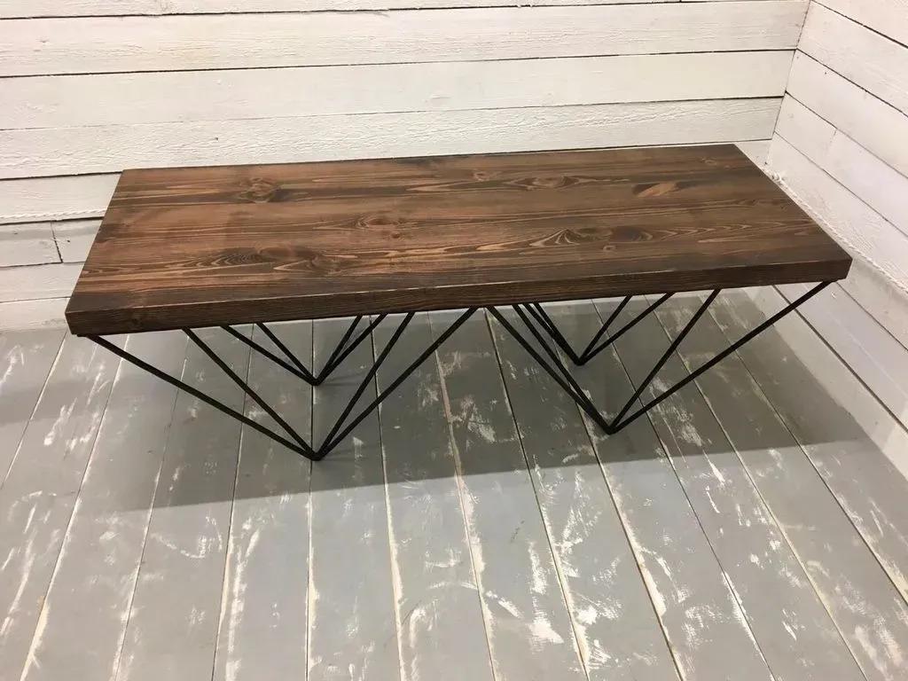 Кофейный столик в стиле лофт EcoLoft IN-2611 (26451766)