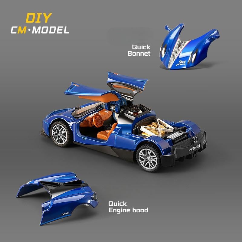 ᐉ Коллекционная машина металлическая Pagani Zonda R инерционная