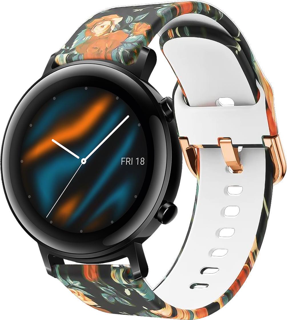 Ремешок Colorful для Huawei Watch GT 2 42 мм Rose Noir (41805)