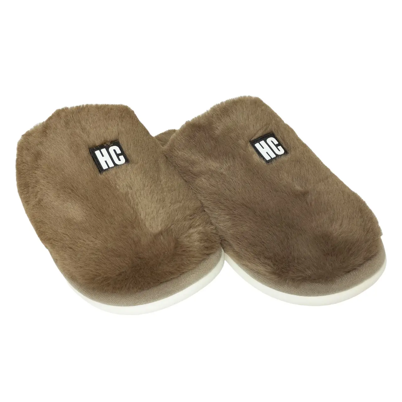 Домашние тапочки мужские Jomix меховые 26,5-27 см р. 44-45 Коричневый  (U-27-4445)