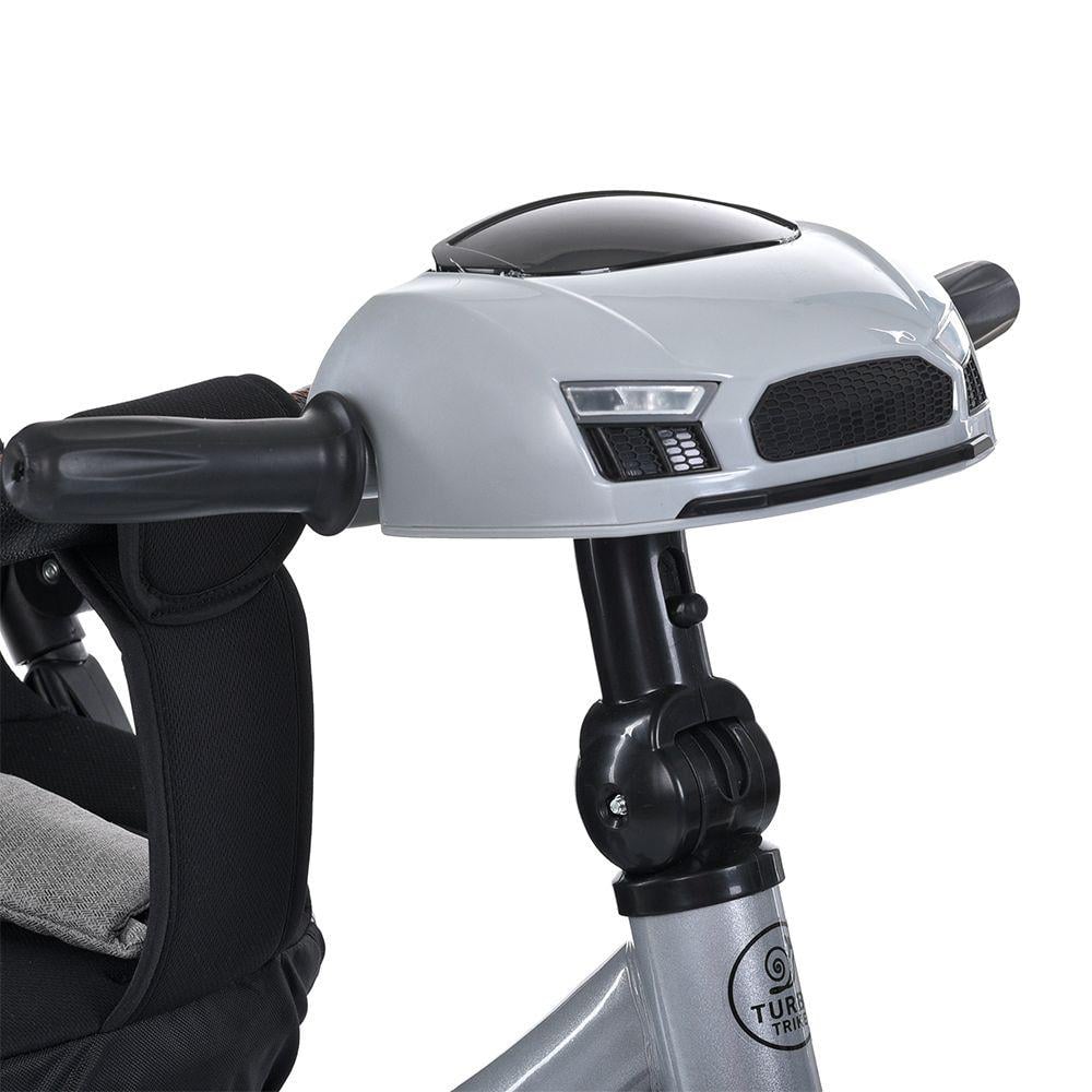 Дитячий велосипед триколісний Turbo Trike MT 1007 гумові колеса Сірий (723286211) - фото 14 Дитячий велосипед триколісний Turbo Trike MT 1007 гумові колеса Сірий (723286211) - фото 14