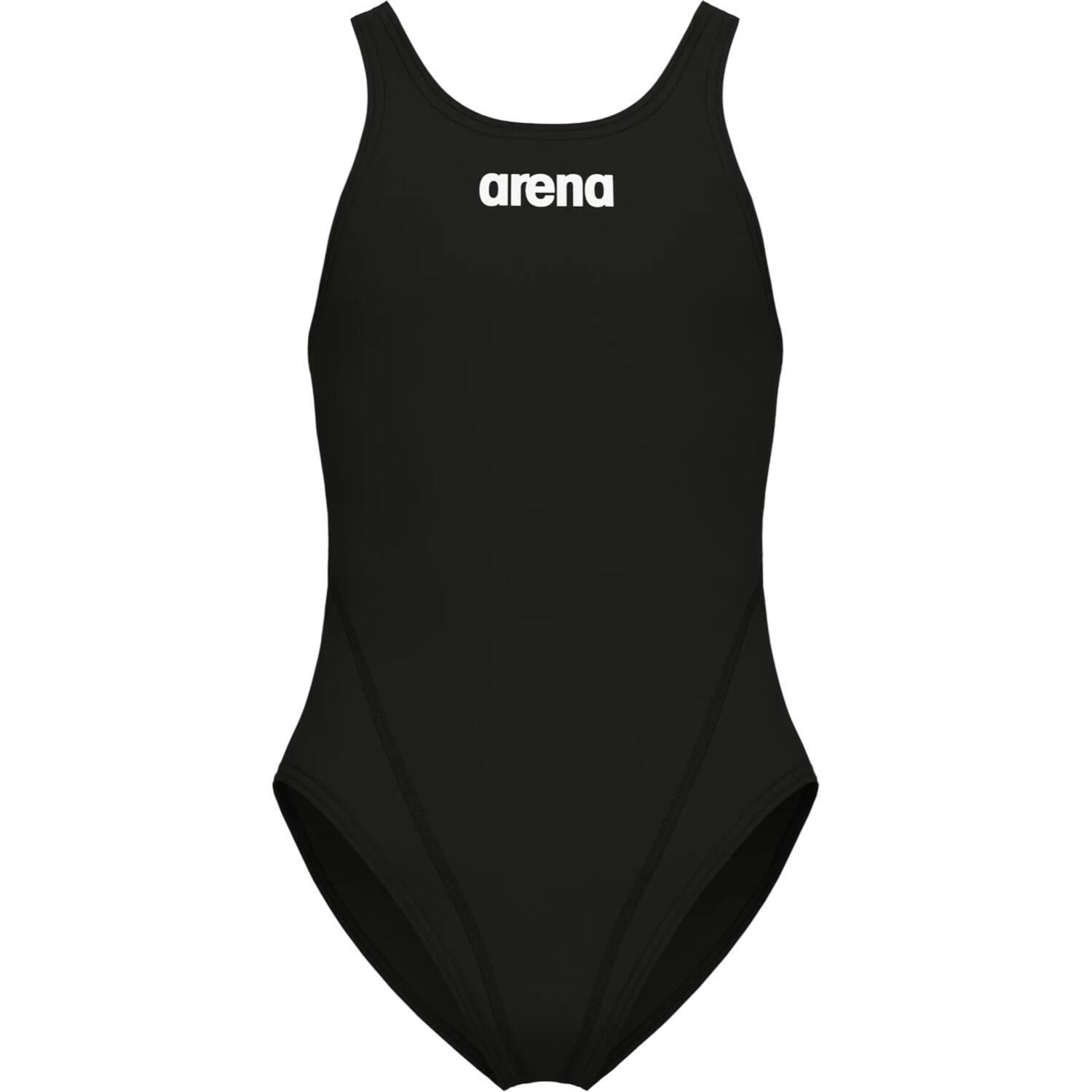 Купальник слитный детский Arena TEAM SWIMSUIT SWIM TECH SOLID 140 см Черный (004764-550)