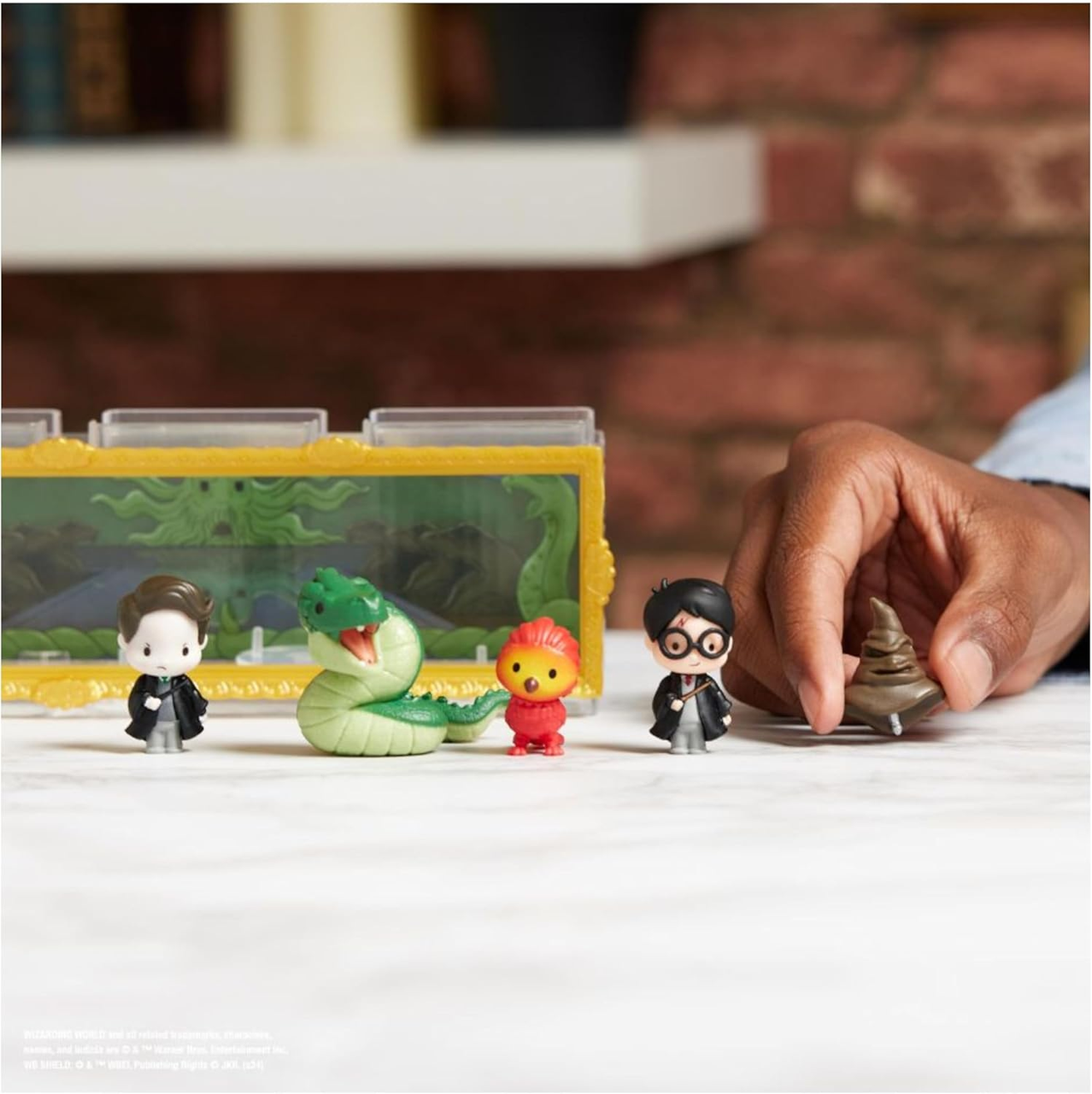 Набор миниатюр Wizarding World Harry Potter Micro Magical Moments Collectible Figures Set Chamber of Secrets (2686491363) - фото 2