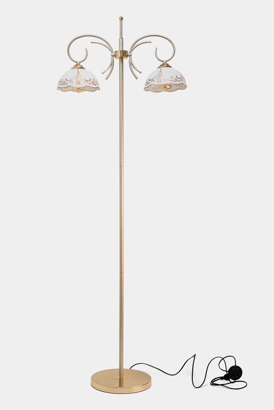 Торшер LK-729F/2 E27 GD (25-429)