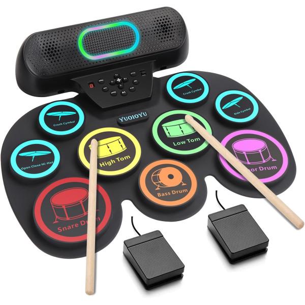 Барабанная установка 9 pads с двойным встроенным динамиком (34570643)