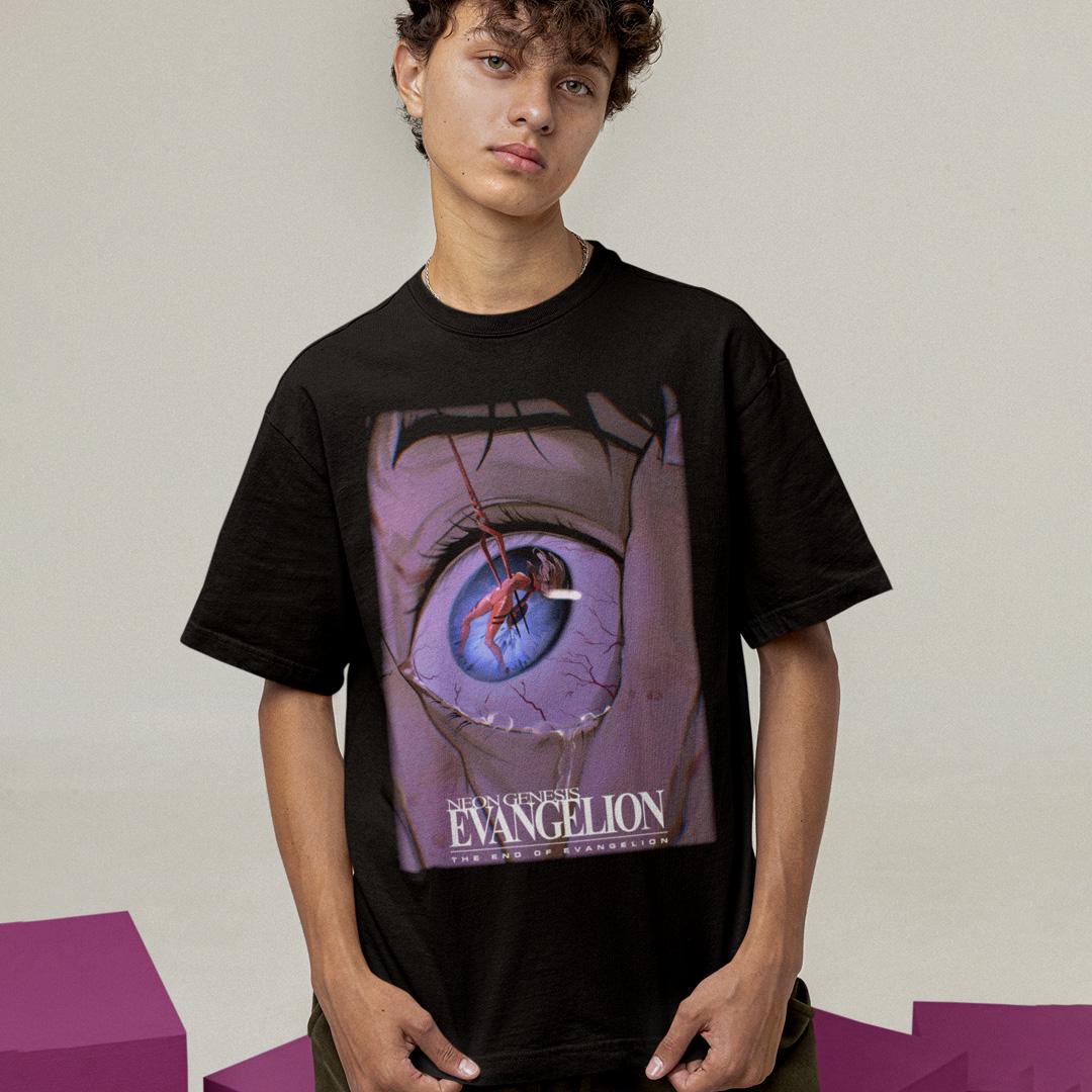 Футболка мужская Evangelion The End Of Evangelion 2XL Черный (00000006506)