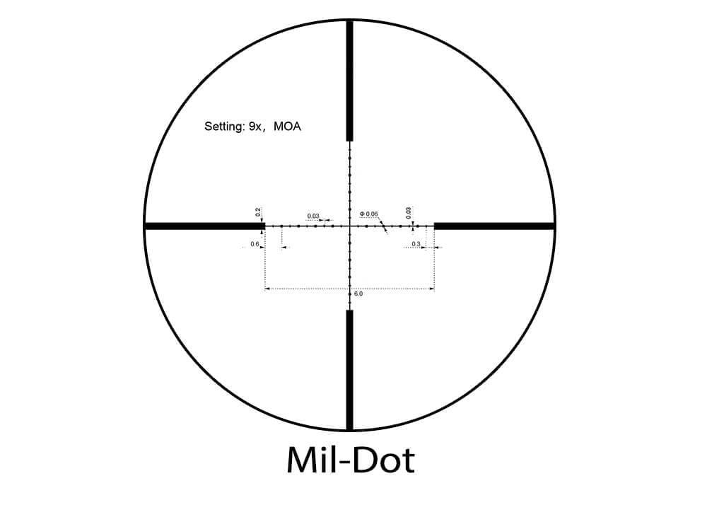 Прицел оптический Vector Optics C3 3-9x32 25,4 мм illum. SFP (5003491) - фото 8