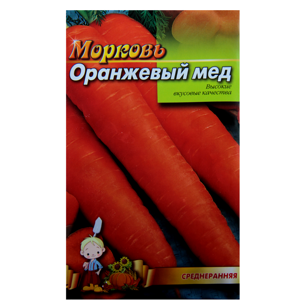 Семена моркови Мед среднеранние 10 г (22916)