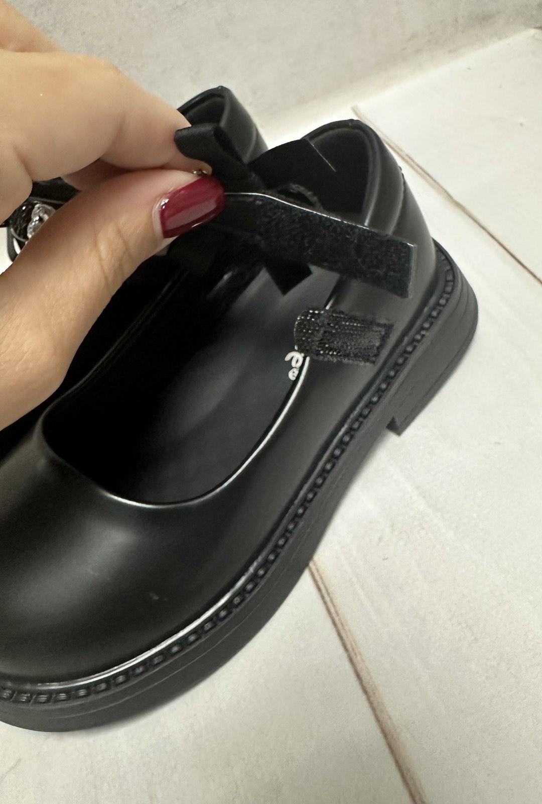 Туфлі для дівчинки Clibee р. 27 17 см Чорний - фото 2 Туфлі для дівчинки Clibee р. 27 17 см Чорний - фото 2