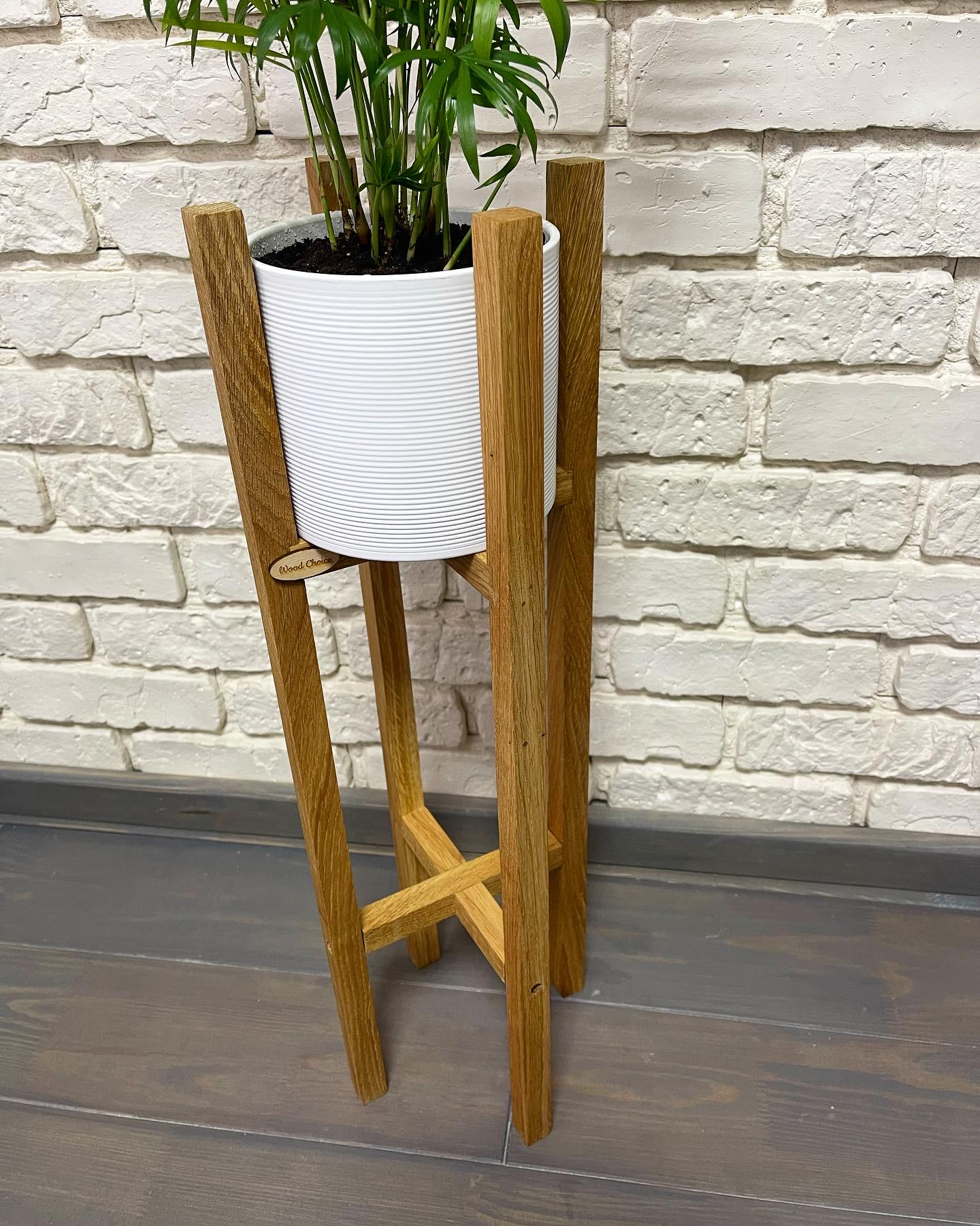 Комплект подставок для вазонов и цветов 3 шт. Дуб (199) - фото 6 Комплект подставок для вазонов и цветов 3 шт. Дуб (199) - фото 6