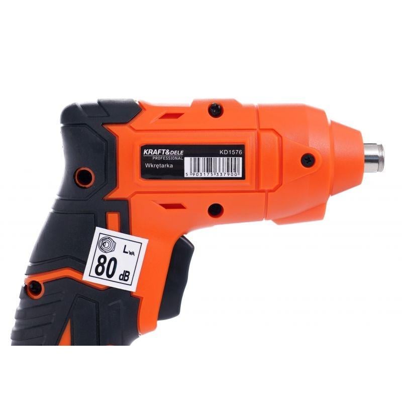 Викрутка акумуляторна Kraft Dele KD1576 800 мАг 3,6 В 250 об/хв - фото 7 Викрутка акумуляторна Kraft Dele KD1576 800 мАг 3,6 В 250 об/хв - фото 7