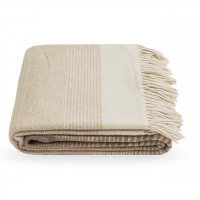 Плед Долорес 140х200 см Бежевый