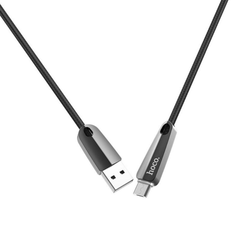 Кабель USB Hoco U35 Space shuttle Micro 1,2 м Black