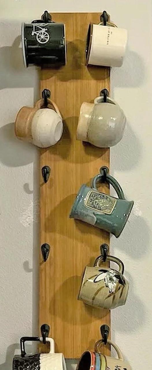 Органайзер для кружек из дерева Шамлах Сиена (СДК-005905)